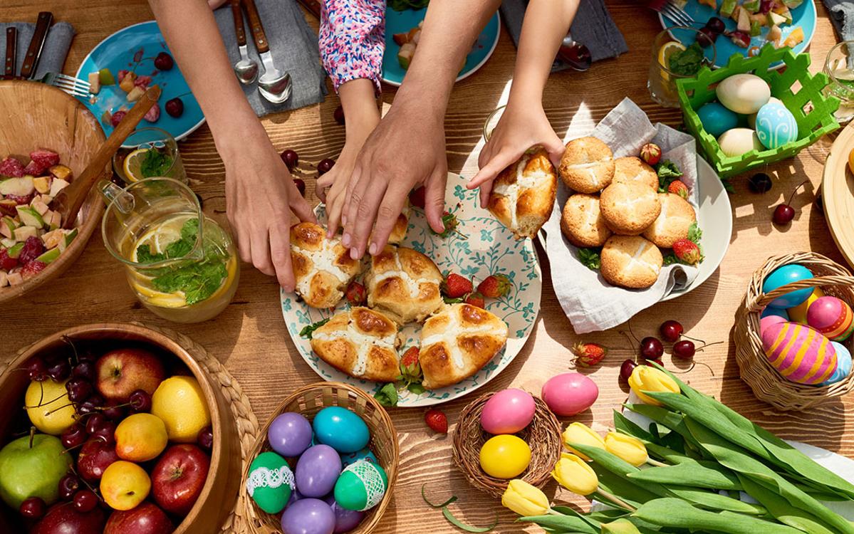 Menù di pasqua a base di verdure