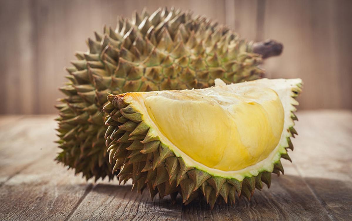 Durian dal gusto buono ma dall'odore sgradevole