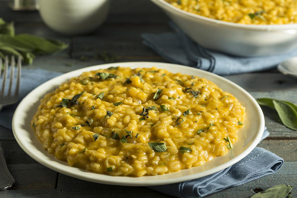 Risotto alla zucca